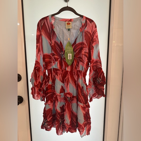 Farm Rio Azalea Mini Dress - Picture 4 of 8